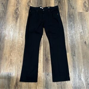 AG Adriano Goldschmied Pants Mens 34x34 Black Protege Straight Leg Chino
